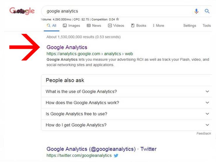 How to create Google analytics account