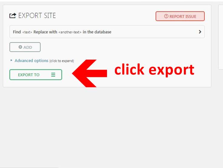 save export file
