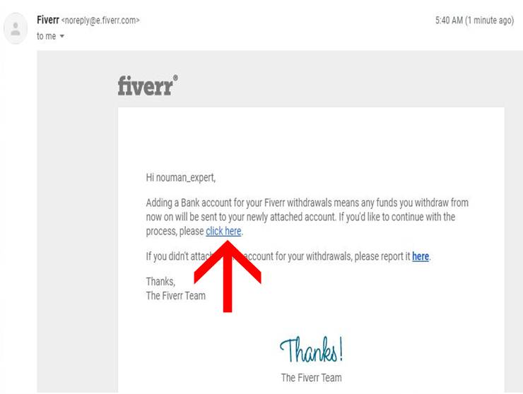 How to withdraw Money From Fiverr 