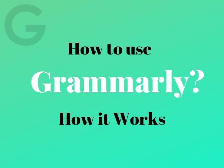 How To Use Grammarly How It Works