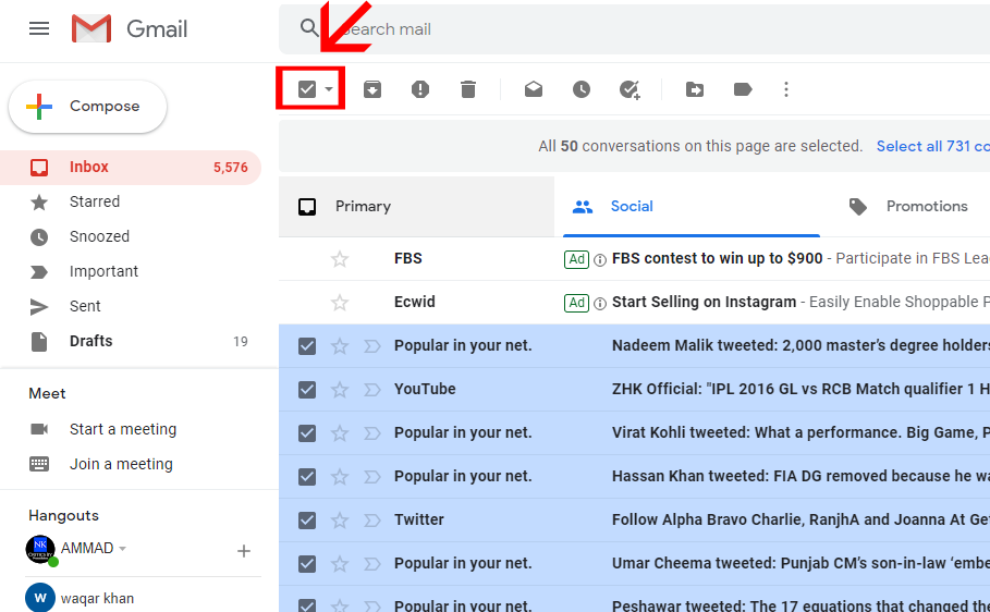 How to Empty Gmail Account in One Click